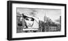 A Billboard in Manhattan-Julian Lauren-Framed Giclee Print