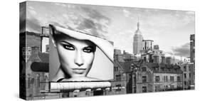 A Billboard in Manhattan-Julian Lauren-Stretched Canvas