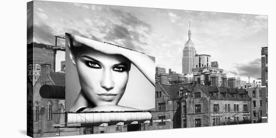 A Billboard in Manhattan-Julian Lauren-Stretched Canvas