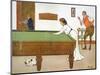 A Billiards Match-Lance Thackeray-Mounted Premium Giclee Print