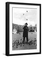 A Bird Charmer, Paris, 1931-Ernest Flammarion-Framed Giclee Print