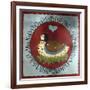 A Bird Nested In, Bordered by the Alphabet-Beverly Johnston-Framed Giclee Print