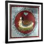 A Bird Nested In, Bordered by the Alphabet-Beverly Johnston-Framed Giclee Print