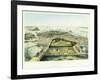 A Bird's Eye View of Boston, 1850-John Bachman-Framed Giclee Print