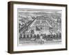 A bird's-eye view of Burlington House, Piccadilly, Westminster, c1707 (1911)-Johannes Kip-Framed Giclee Print