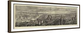 A Bird's Eye View of Dublin-Henry William Brewer-Framed Premium Giclee Print