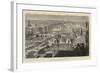 A Bird's Eye View of Paris from the Roof of St Gervais-null-Framed Giclee Print