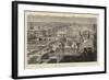 A Bird's Eye View of Paris from the Roof of St Gervais-null-Framed Giclee Print