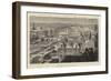 A Bird's Eye View of Paris from the Roof of St Gervais-null-Framed Giclee Print