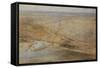 A Bird's-Eye View of the Docks at Buenos Aires-Eduardo Martino-Framed Stretched Canvas