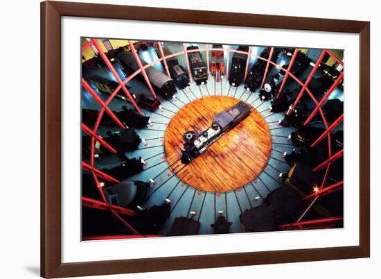 A Bird's Eye View of the Rounhouse-null-Framed Photographic Print