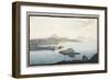 A Bird's Eye View of the Territory Raised by Volcanic Explosions-Pietro Fabris-Framed Giclee Print
