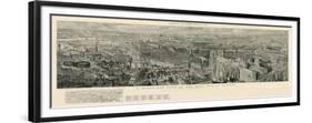 A Bird's Eye View of the West End of London-Henry William Brewer-Framed Giclee Print