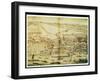 A Bird's Eye View of Whitehall Palace, C.1695-Leonard Knyff-Framed Giclee Print