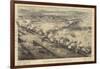 A Birds Eye View of the Battle of Tel-El-Kebir-null-Framed Giclee Print