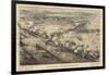 A Birds Eye View of the Battle of Tel-El-Kebir-null-Framed Giclee Print