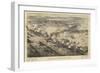 A Birds Eye View of the Battle of Tel-El-Kebir-null-Framed Giclee Print