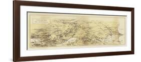 A Birds Eye View of the Suez Canal-null-Framed Giclee Print