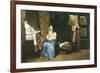 A Birth Chamber, Seventeenth Century-Sir Lawrence Alma-Tadema-Framed Premium Giclee Print