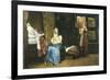 A Birth Chamber, Seventeenth Century-Sir Lawrence Alma-Tadema-Framed Premium Giclee Print