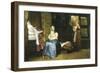 A Birth Chamber, Seventeenth Century-Sir Lawrence Alma-Tadema-Framed Premium Giclee Print