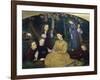 A Birthday Picnic-Arthur Hughes-Framed Giclee Print