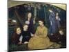 A Birthday Picnic-Arthur Hughes-Mounted Giclee Print