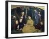 A Birthday Picnic-Arthur Hughes-Framed Giclee Print