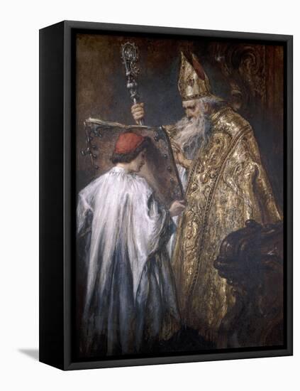 A Bishop, 1889-John Gilbert-Framed Stretched Canvas