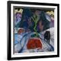 A Bison in Winter , 1913-Franz Marc-Framed Giclee Print