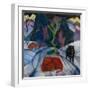 A Bison in Winter , 1913-Franz Marc-Framed Giclee Print