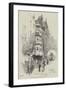 A Bit of Old London, Recently Demolished-Herbert Railton-Framed Giclee Print