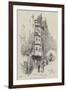 A Bit of Old London, Recently Demolished-Herbert Railton-Framed Giclee Print