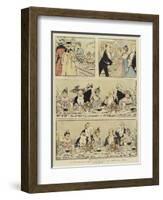 A Bitter Disappointment, the Tragedy of a Pate a La Russe-Albert Guillaume-Framed Giclee Print