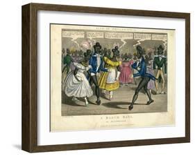 A Black Ball-Charles Hunt-Framed Giclee Print