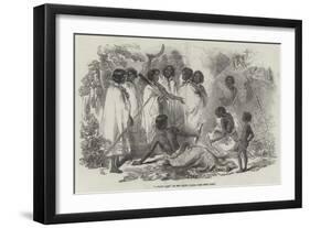 A Black Camp of New South Wales-null-Framed Giclee Print