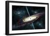 A Black Hole in Interstellar Space-Stocktrek Images-Framed Art Print