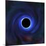 A Black Hole Warping the Space around It-null-Mounted Photographic Print