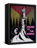 A 'Black Panther' Poster of the 1960S-null-Framed Stretched Canvas
