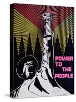 A 'Black Panther' Poster of the 1960S-null-Stretched Canvas