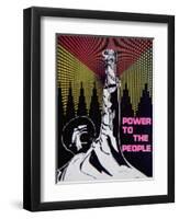 A 'Black Panther' Poster of the 1960S-null-Framed Giclee Print