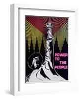 A 'Black Panther' Poster of the 1960S-null-Framed Giclee Print