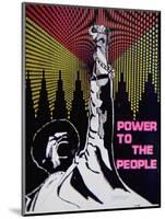 A 'Black Panther' Poster of the 1960S-null-Mounted Giclee Print