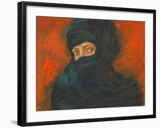 A Black Veil- Troubled Times, 2011-Stevie Taylor-Framed Giclee Print