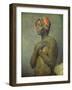 A Black Woman-null-Framed Giclee Print