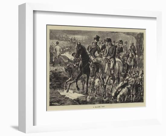 A Blank Day-Basil Bradley-Framed Giclee Print