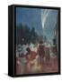 A Blazing Spear...In the Midnight Sky-Hugh Thomson-Framed Stretched Canvas