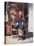 A Blind Beggar-Mortimer Ludington Menpes-Stretched Canvas