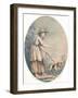 A Blind Girl of Rome, C18th Century-Thomas Gaugain-Framed Giclee Print