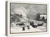 A Blizzard in Winnipeg, Canada, Nineteenth Century-null-Stretched Canvas